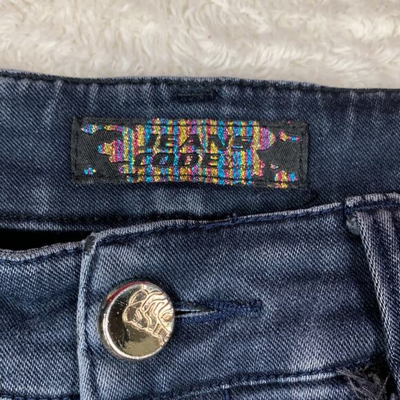 Caikezi Jeans Code embellished pocket straight leg mid rise jeans, 26 - Picture 8 of 15